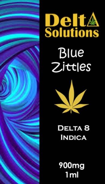 Delta Solutions Delta 8 Blue Zittles 1 ml Cart