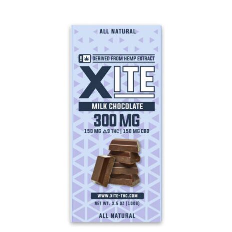 Xite D9 Milk Chocolate Bar 300mg