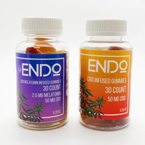 Endo CBD Daytime & Nighttime Gummies 50mg 30 Count