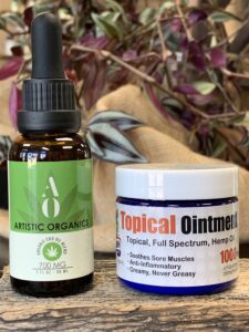 AO oil with body relief cream