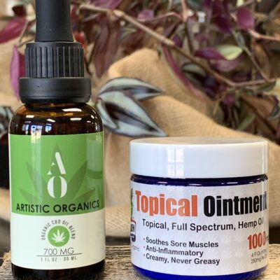 AO oil with body relief cream