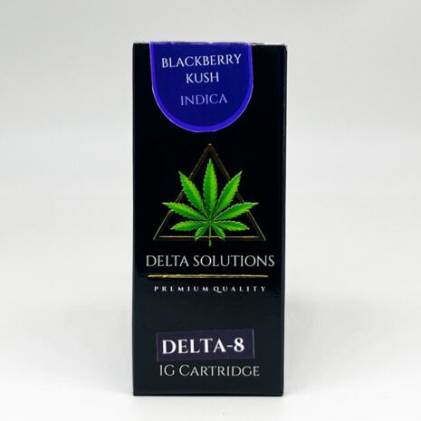 Delta Solutions Cartridge Delta 8 Blackberry Kush