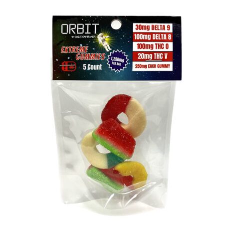 Orbit Extreme Gummies D8, D9, THCO, THCV